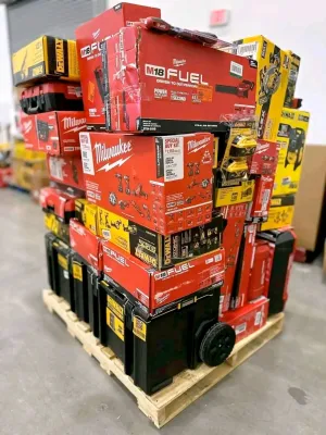 Herramienta en pallet